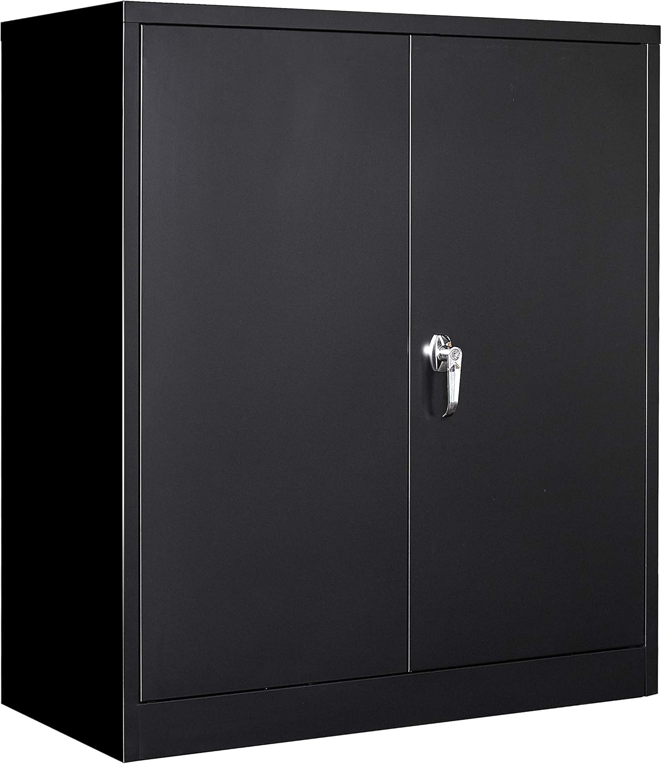 Metal Storage Cabinet with 2 Adjustable Shelves W53900
