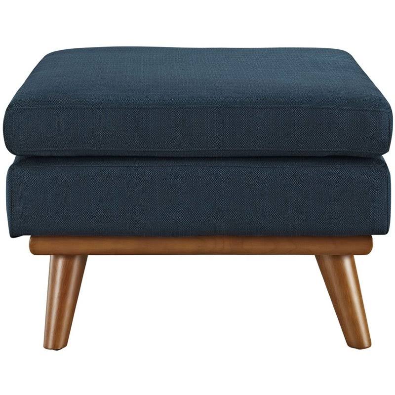 Azure Fabric Ottoman A2928