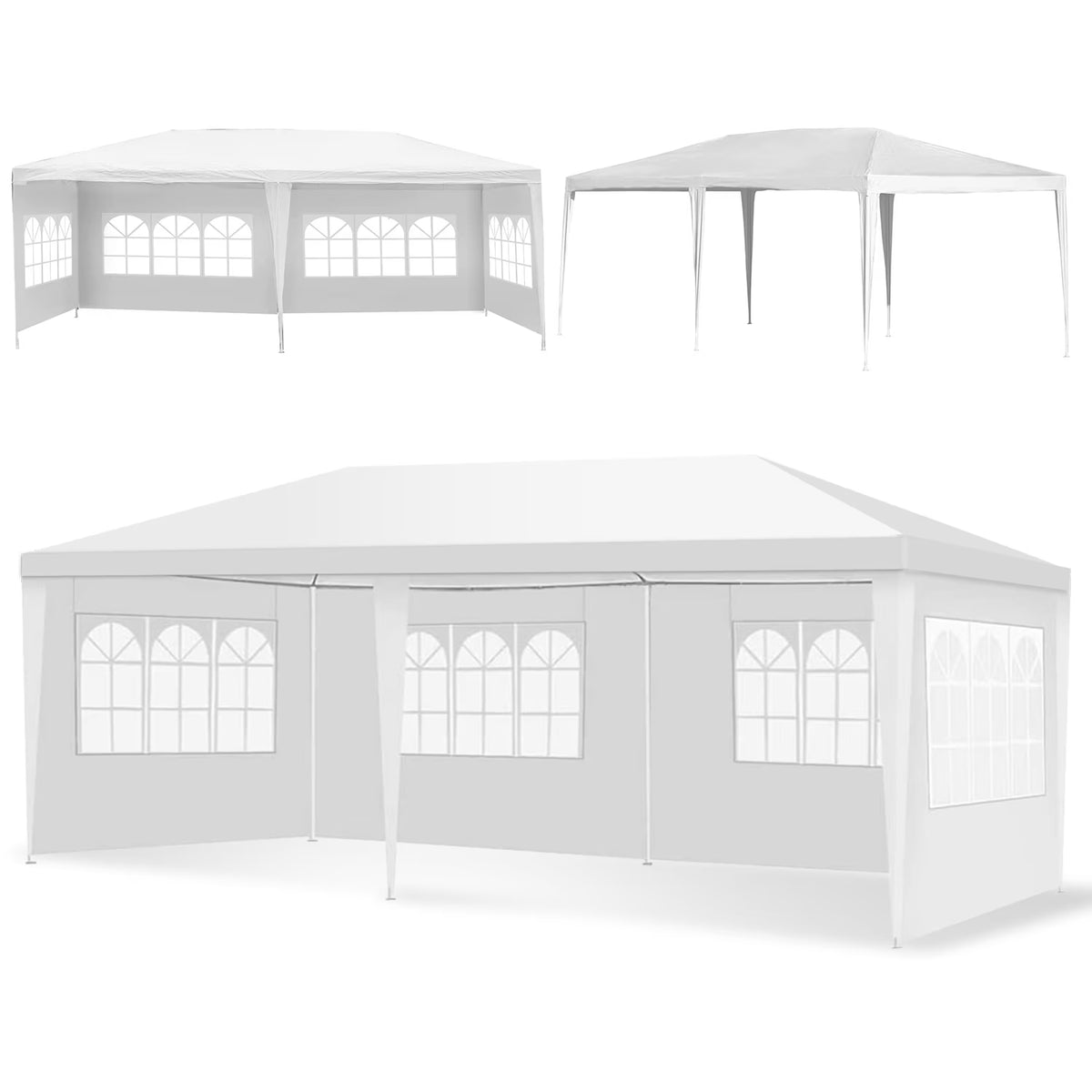 White Party Tent Canopy Shelter K485