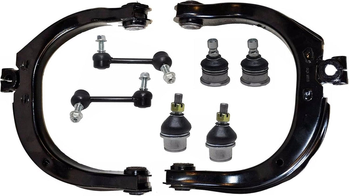 Front Suspension Kit with Upper Control Arms, Ball Joints, Sway Bar End Links K522
