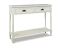 White Sofa Console Table D7873