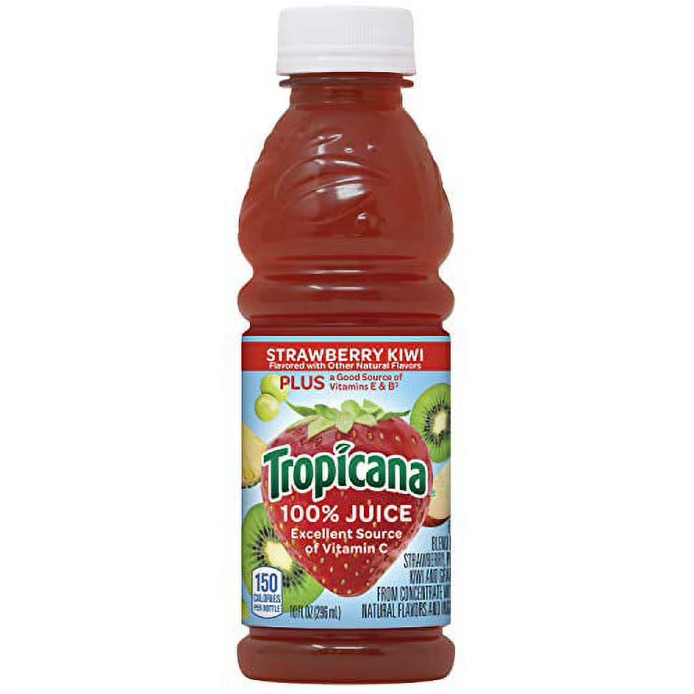 Strawberry Kiwi Juice, 10 Fl Oz (Pack of 15) A9856