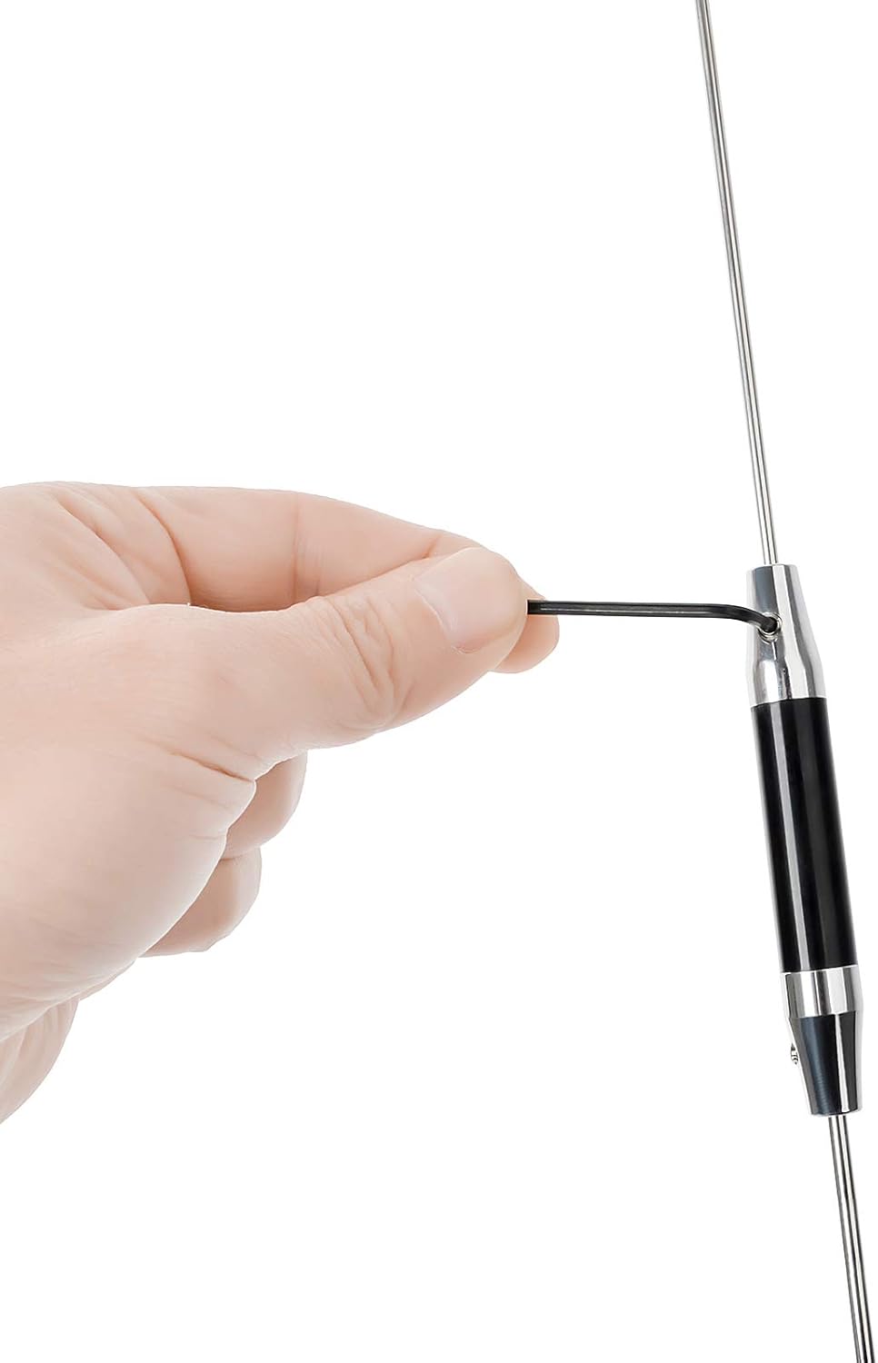 Dual Band NMO Mobile Antenna Stainless Steel Whip, Pack of 2 U760