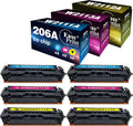 206A Toner Cartridge 6 Pack (2 Cyan 2 Magenta 2 Yellow) R900