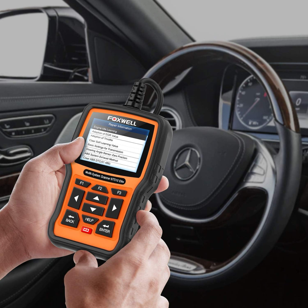 NT510 Elite All System Diagnostic Tool for Mercedes Benz Code Reader Scan Tool V1225