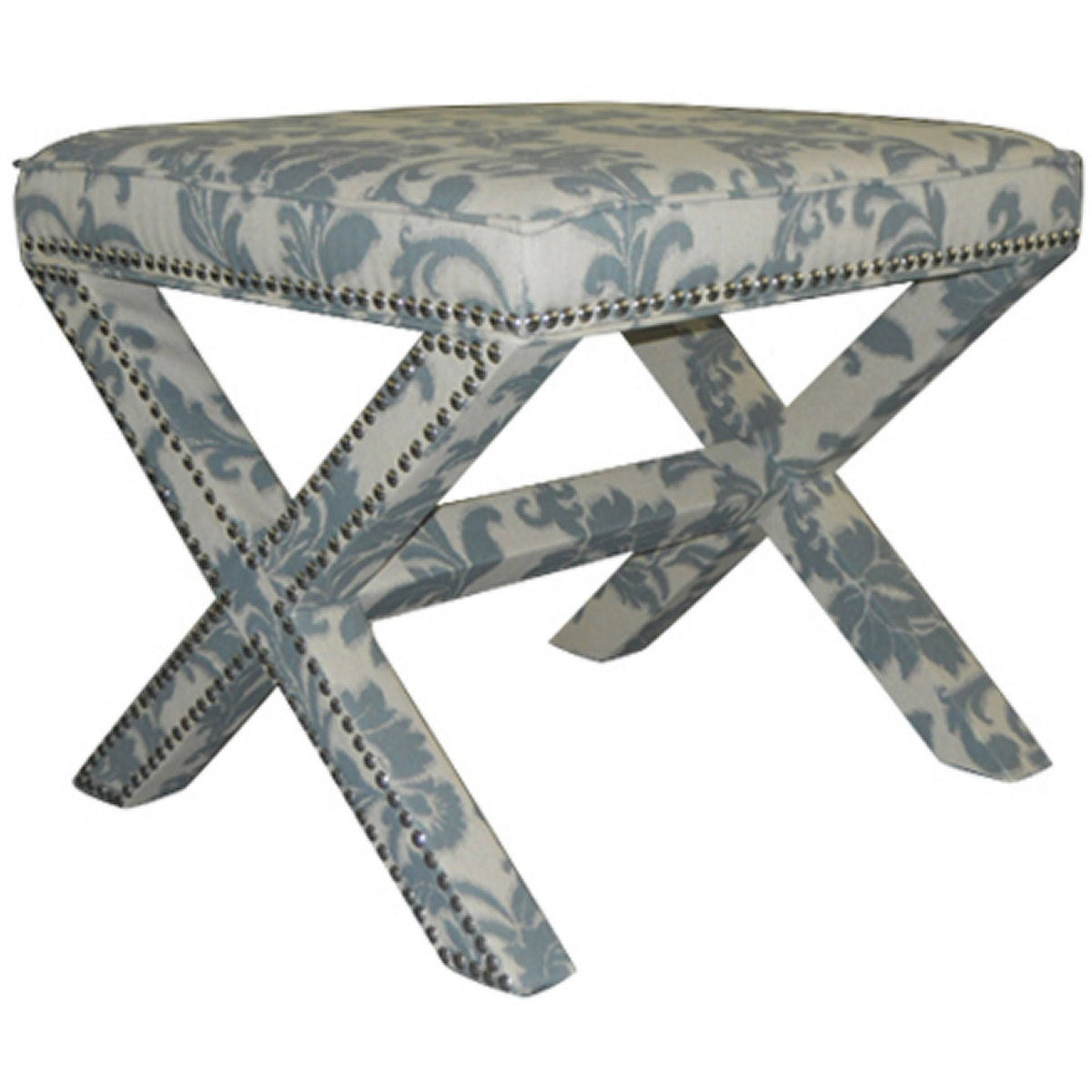 Slate/Beige Ottoman Z77807
