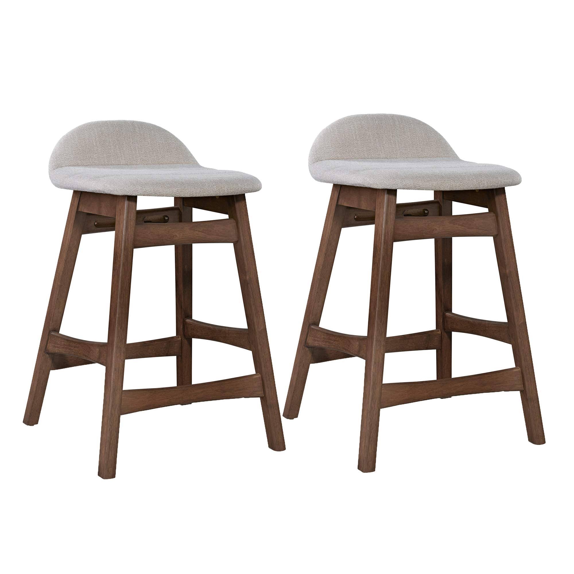Light Tan Barstool Set of 2 J18101